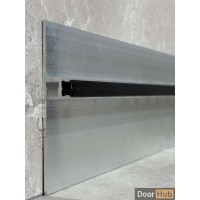 Silver Reversible Skirting 50mm for Developers| DoorHub UAE